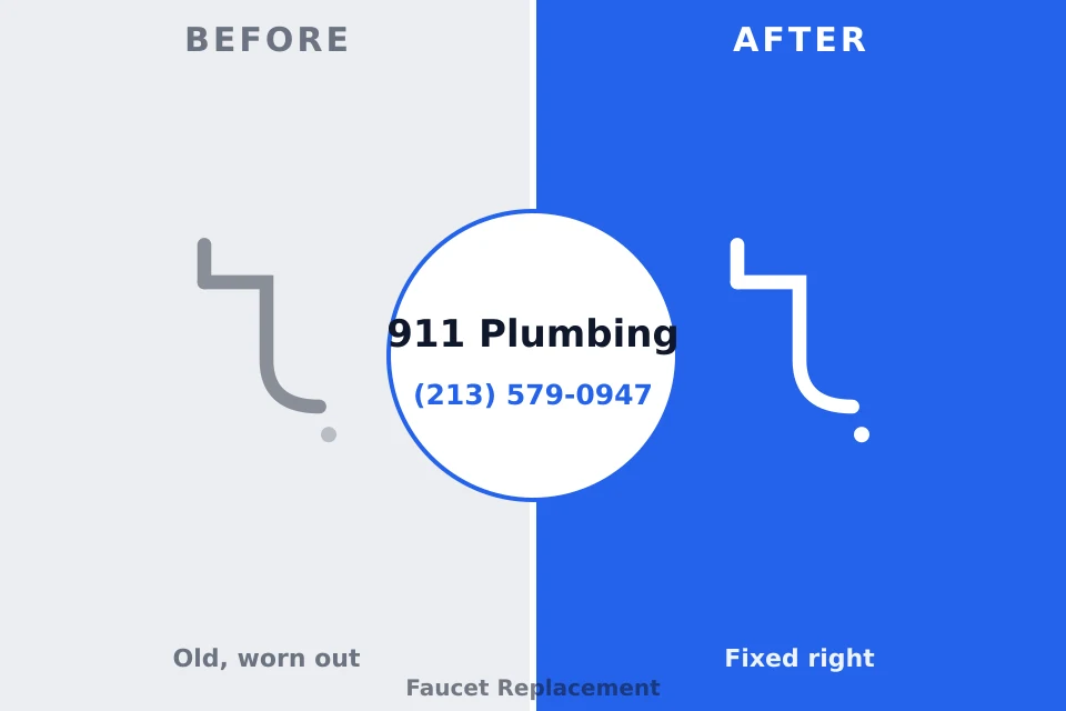 Before and after: plumbing repair Medicine Lodge, KS